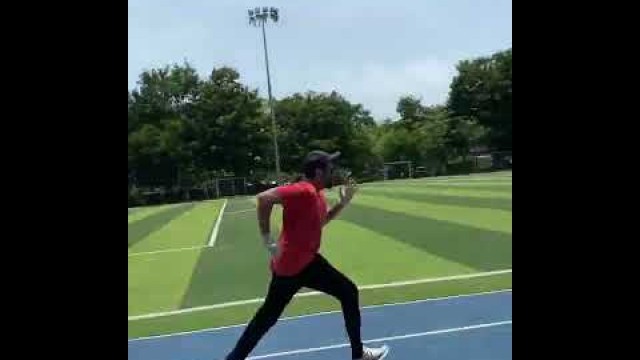 'Anil Kapoor running fast on track #fastrunning #fitness #actor #workout'