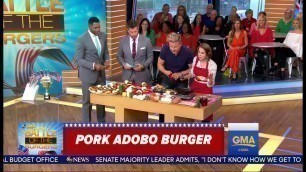 'Chef Gordon Ramsay in GMA\'s \"Battle of the Burgers\" ᴴᴰ'