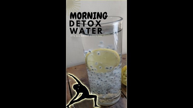 'Morning Detox Water | How To Lose Weight Fast  - 5kg | Fat Cutter Drink #shorts #youtubeshorts'