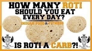 'How many ROTI should I eat to LOSE WEIGHT or GAIN WEIGHT? | Calories in Roti | Prachi Puri'