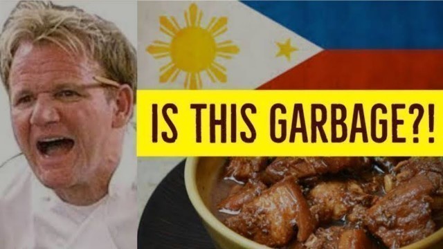 'GORDON RAMSAY didn\'t like Filipino food???!!'