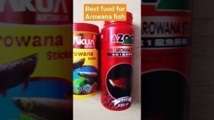 'Best food for Arowana fish  subscribe my channel'