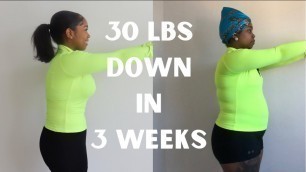 'Weight Loss Journey: 3 Detox Drinks That HELPED Me Lose 30 lbs In 3 Weeks | PART.1 | Chazslifestyle'