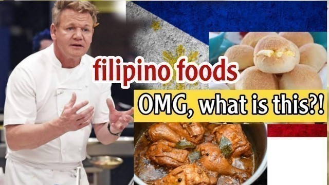 'CHEF GORDON RAMSAY DONT LIKE THE TASTE TWO FILIPINO FOODS?!'