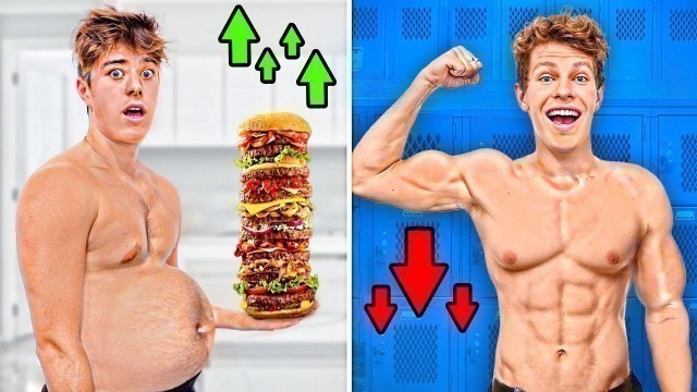 'Who Can GAIN VS LOSE The Most WEIGHT in 24 HOURS!'