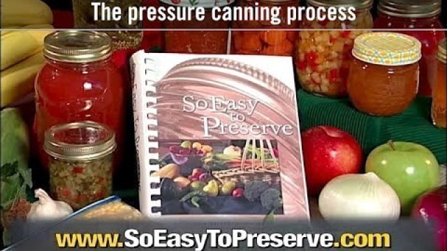 'So Easy to Preserve: The pressure canning process'