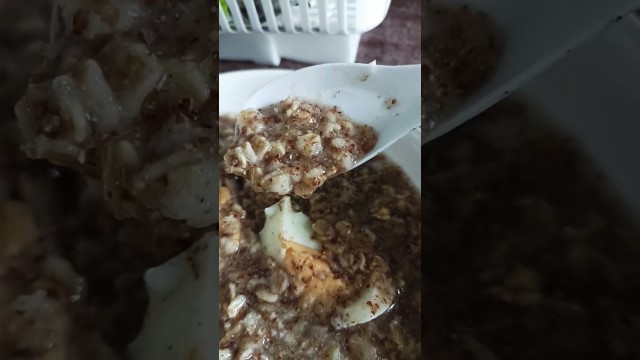 'SUPER FOOD FLAX SEEDS BREAKFAST CHALLENGE MYSELF TO LOSE WEIGHT #shorts'