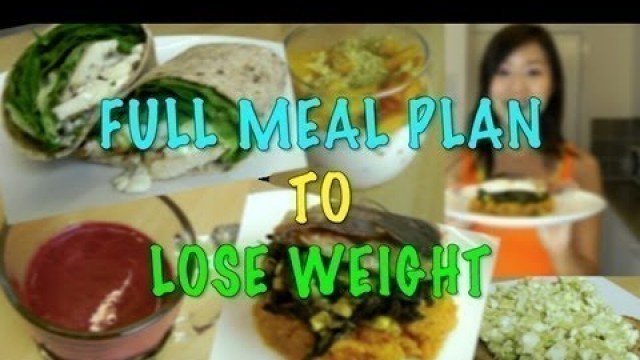 'Full Meal Plan to Lose Weight (Step by Step Recipes)'