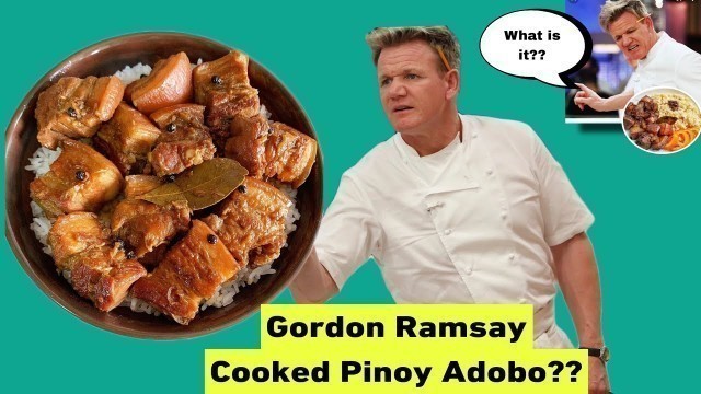 'Gordon Ramsay Adobo Reaction! “The famous Filipino Dish” #gordonramsay #adobo #justcallmeleah'