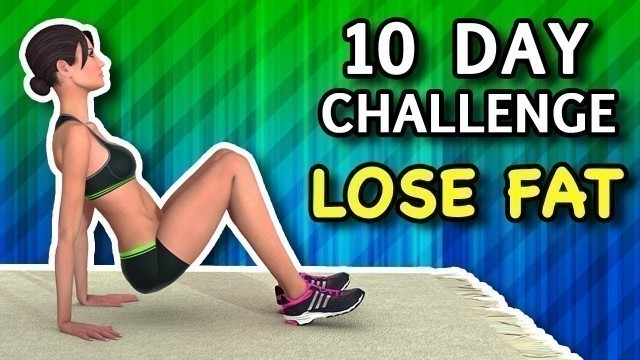 '10 Day Challenge - 10 Minute Workout To Lose Fat Fast'