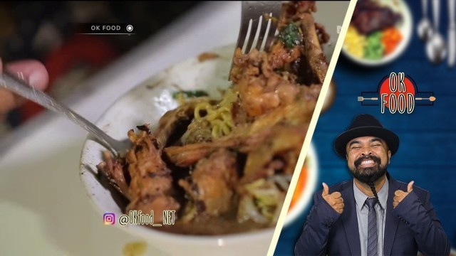 'OK FOOD Episode 18 : Bakso Item & Pancong Mang Kumis Mang Deden'