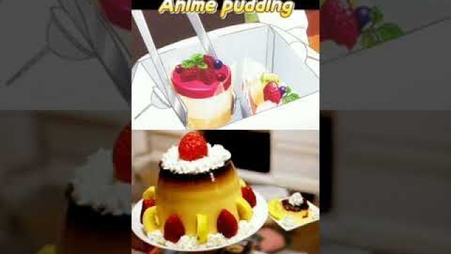 'Anime food in real life #shorts'