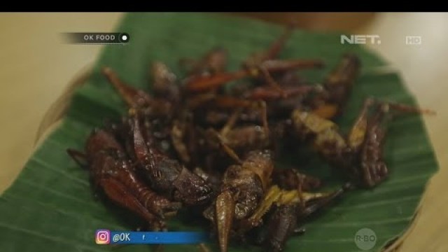 'Uniknya Rasa Belalang dan Jangkrik Gathot Tiwul Yu Tum - OK FOOD Episode 57'