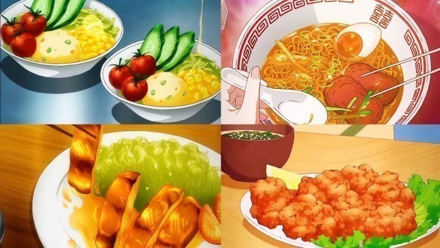 'Aesthetic Anime Food Compilation'