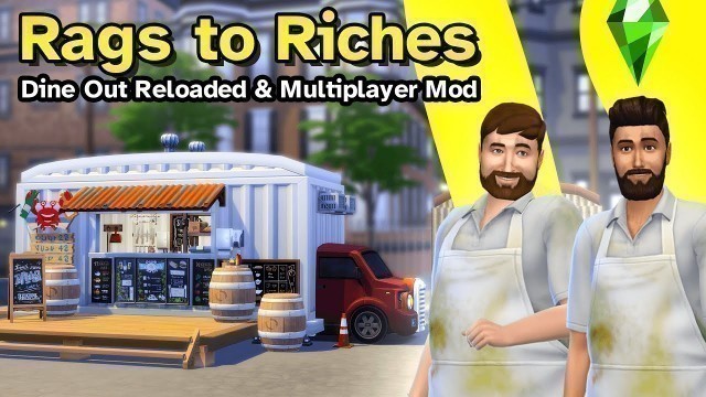 'The Sims 4 Multiplayer Rags to Riches running a food truck!'