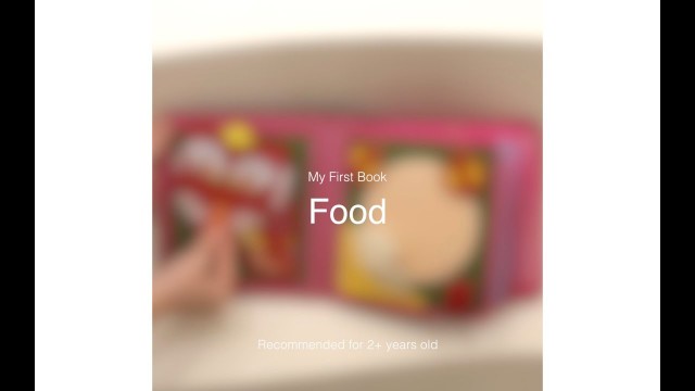 'My First Book Food | mimi mono'