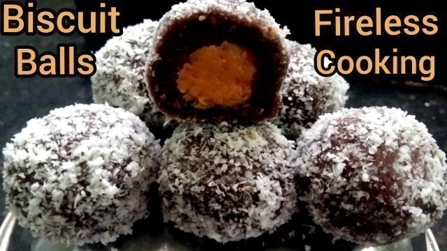 'Biscuit Balls /Fireless Cooking/Easy and tasty Balls/#Shorts'