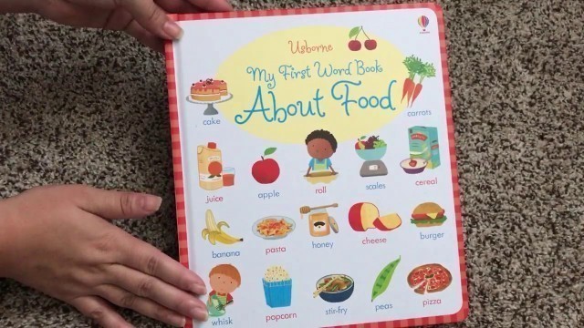 'My First Word Book About Food 