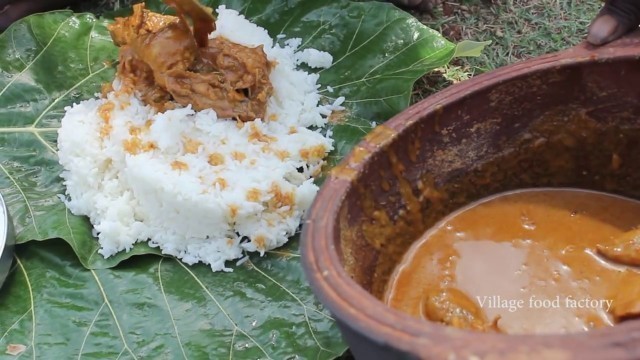 'Country Chicken prepared by my daddy in my village / Traditional Style Cooking'