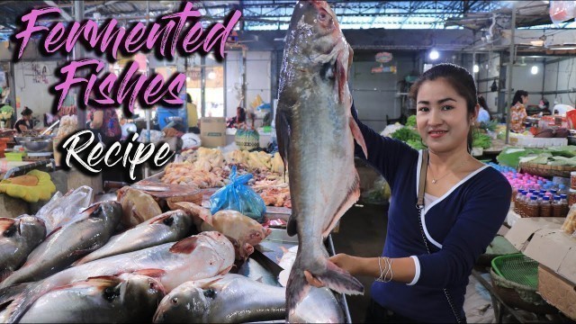 'How To Make Fermented fish And Cooking / Fermented Fish Recipe / Prepare By Countryside Life TV'