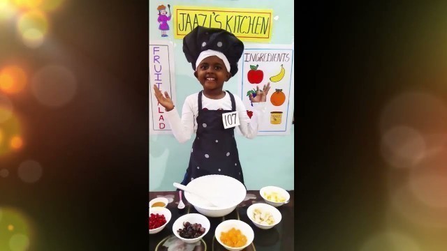 'Cooking Without Fire For School Competition | Fireless Cooking Recipes For Kids | Fruit Salad'