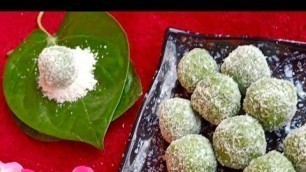 'Paan Ladoo Recipe | Cooking Without Fire | Fireless Cooking Recipes |'