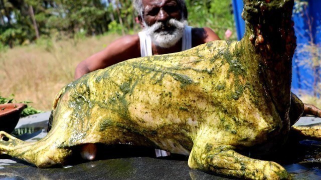 'Mutton Green !!!! Prepared by my Daddy Arumugam / Village food factory'