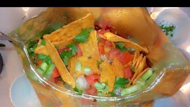 'NACHOS CHAAT  | Shorts | Fireless cooking| 1 minute snack ideas'