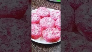 'Rose Delight Mithai | Fireless cooking | 5 minute recipe | Dimple Kaur'