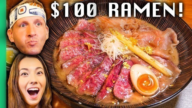 '$2 Ramen VS $100 Ramen in Tokyo, Japan!!! Never Seen Before!!'