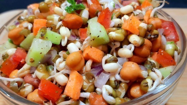 'Protein Salad | Sprouts Salad Recipe Weight Loss Recipe | Healthy Recipe | Diet Food | Healthy Food'