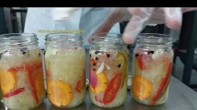 'Vegetable processing for start up| Fermentation and Pickling for small business |Kimchi and Pickles'