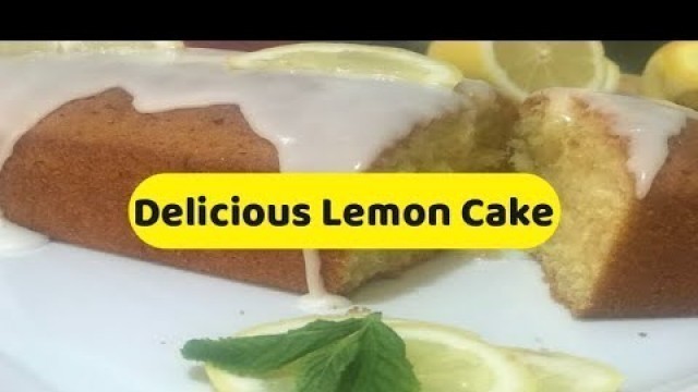 'Delicious Lemon Cake| MY TASTY FOOD-BOOK RECIPES |'