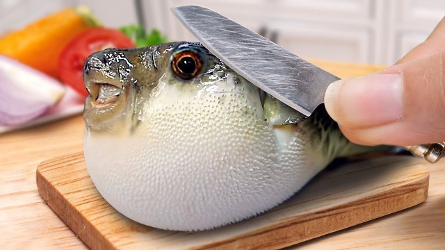 'Most Satisfying Miniature Food Compilation - 1000+ Puffer Fish Recipe Idea by Mini Yummy'