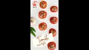'5 min Recipe | Easy Evening Snacks | Tomato Mini Bytes | Fireless Cooking #shorts'