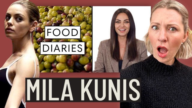 'Dietitian Reviews Mila Kunis’ Diet (Food Freedom or Ballerina Portions?!)'