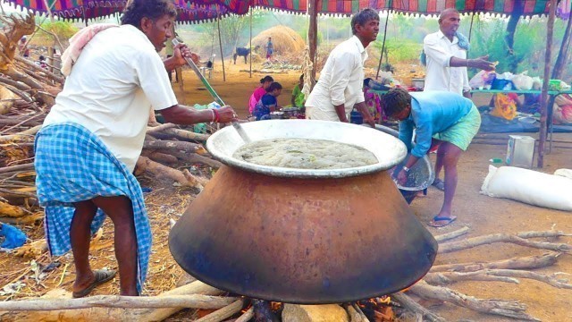 'Making Village Bagara Biryani for 1000 People | Village Food Making'