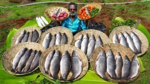 'Underground BANANA Leaf FISH Recipe by Daddy Arumugam / Village food factory'