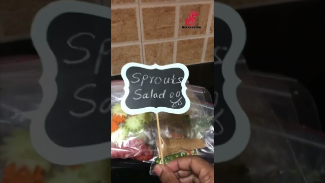 'Sprouts Salad| Fireless Cooking| Children’s Day Special # Shorts | SS Recreation'