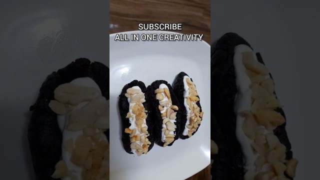 'Fireless Oreo Chocolate Tacos/#shorts #viralshorts #youtubeshorts #trendingshorts #dessert #oreo #1'