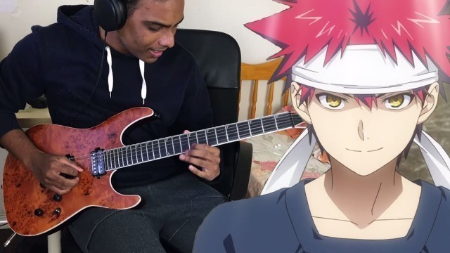 'Food Wars! Shokugeki no Soma - Kibou No Uta [Opening 1 Instrumental Guitar Cover]'