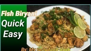 'Fish Biryani | By: MY TASTY FOOD-BOOK RECIPES'