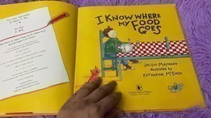 'I Know Where my Food Goes - Book Flip'