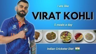 'I Tried \" VIRAT KOHLI \" diet plan for a day !! 