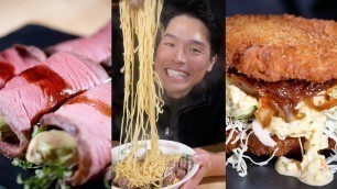 'ASMR | Best Of Delicious Bayashi Food #4 | MUKBANG | COOKING'