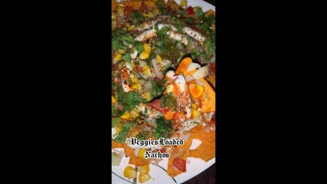 'Fireless Cooking || Spicy Veggies loaded Nachos in 5 minutes || 