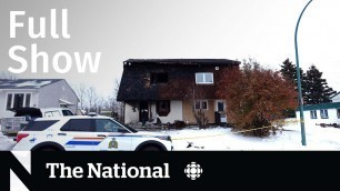 'CBC News: The National | Deadly house fire, Food bank demand, Qatar human rights'