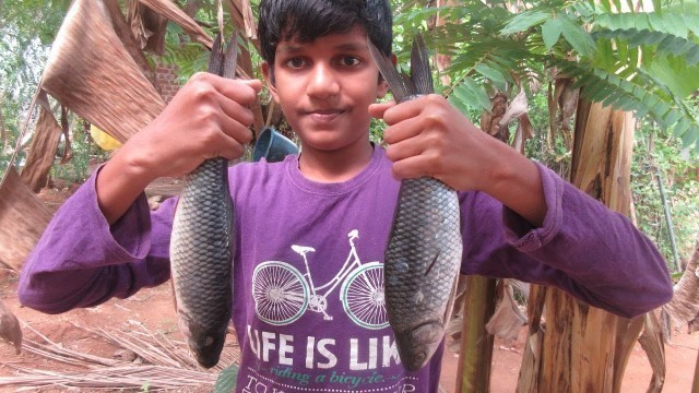 'Village food factory / Kattla MEEN Kulambu / Prepared by my Daddy in my village / food factory'