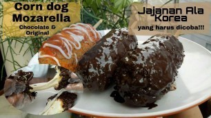 'CARA MEMBUAT CORN DOG MOZARELLA CHOCOLATE & ORIGINAL DENGAN TAKARAN SENDOK'