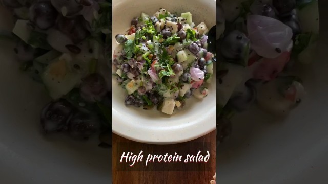 'High Protien Salad #shorts #salad #diet #dietfood #dietsalad #dietlunch #dietsnacks'